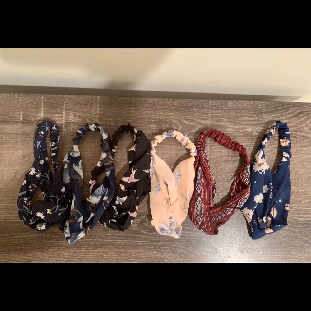 6 for $15 - bandeau headbands with boho designs!